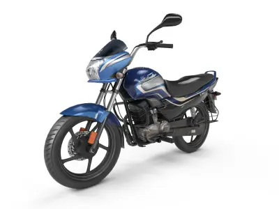 Hero Super Splendor Low-poly 3D model