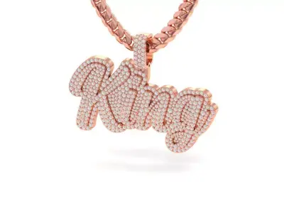 HIP HOP PENDANTS 3D print model