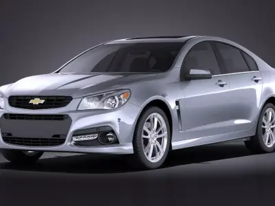 Chevrolet SS 2014 VRAY 3D model