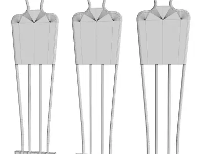 Soccer Mannequin 3D model