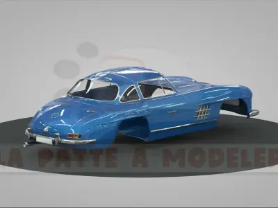 Mercedes 300SL LPAM 3D model