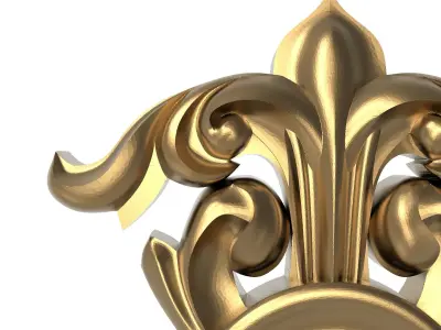  decorative pattern ready for 3D printing 3D model 27