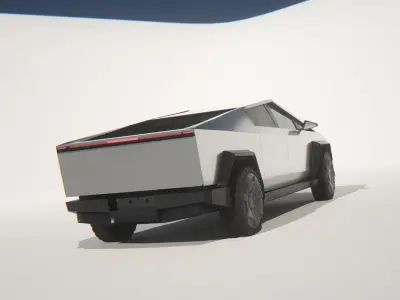 CYBERTRUCK Tesla 2024 3D model