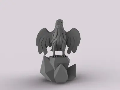 Eagle 3D print model get