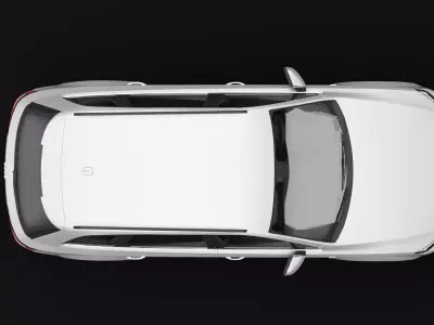 Audi Q7 Tfsi e Grey Light 3D model