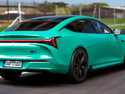 Hozon Neta S 2025 3D model