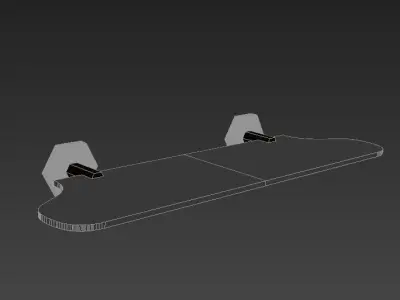 Orchid Spike Shelf 3D model