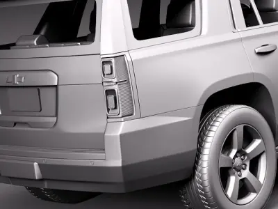 Chevrolet Tahoe 2015 3D model