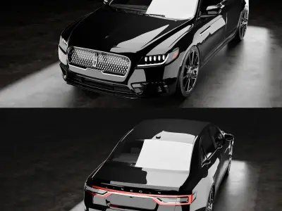 lincoln-continental 3D model