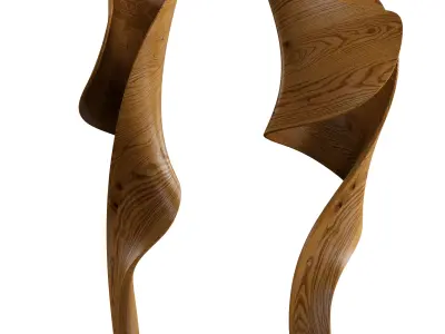 ARTERIORS Hissa Sculpture Low-poly 3D model