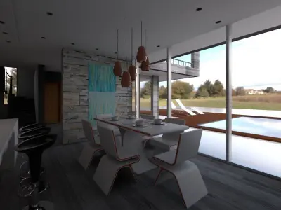 Revit Casa 3D model