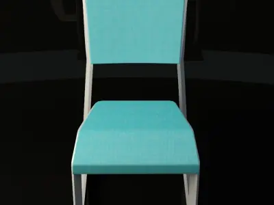 Cantilever Chair Low-poly 3D model