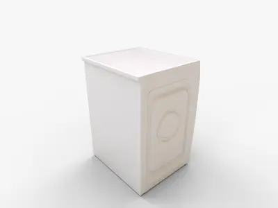 Whirlpool Washing Machine 3D model