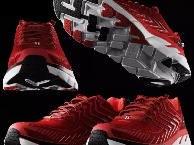 HOKA ONE ONE 3D model