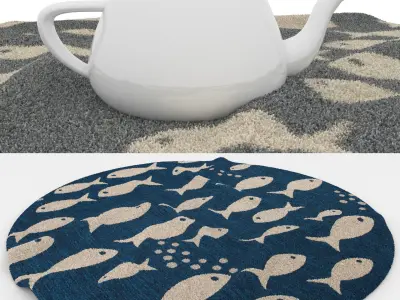 Rugs No 670 Low-poly 3D model