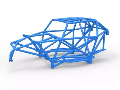 Frame of Formula off road Scale 1 to 25 3D print model