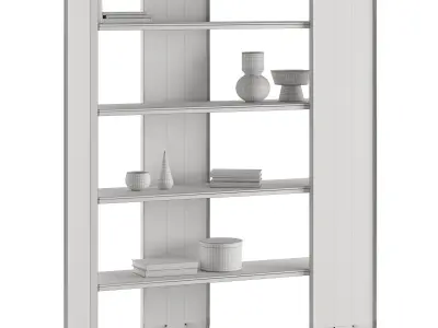 Bookcase Giselle Plus 3D model
