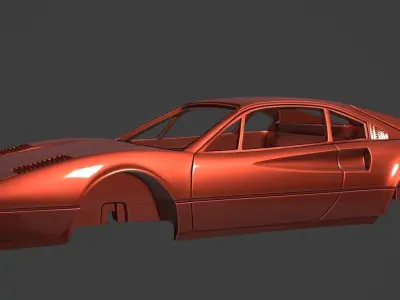 Ferrari 308 GTBM 3D print model