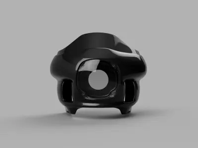Harley-Davidson 1984 FXST Inspired Fairing 3D print model