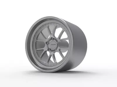 FORGELINE VR3P v2 WHEEL 3D PRINT MODEL  3D print model