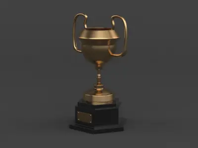 Trophy Cups 3D model buy