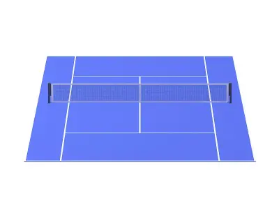 Tennis Court 3D model