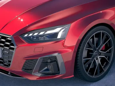 Audi S5 Coupe 2020 3D model