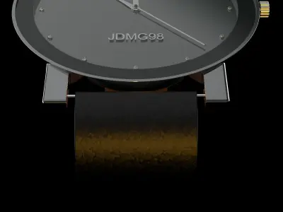reloj pardo Free 3D model