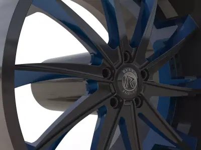 RUCCI FORGED Spada WHEEL 3D PRINT MODEL  3D print model