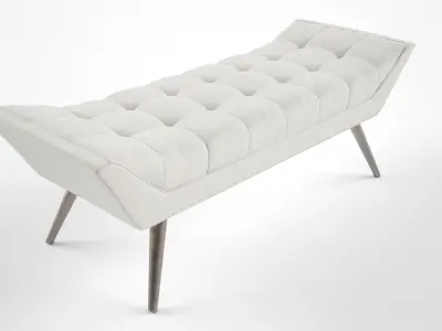 Jonathan Adler Whitaker bench 3D model