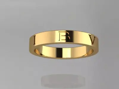 Ring Bvlgari 3D print model