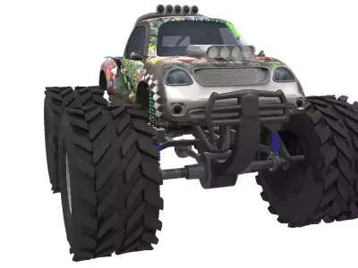 Monster Truck 3D model