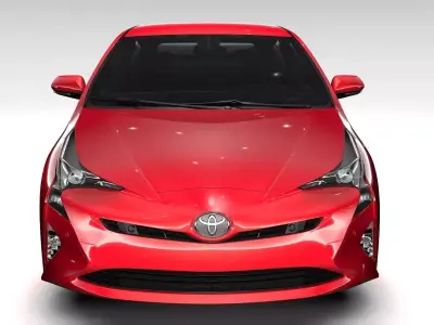 Toyota Prius Flying 2017 3D model