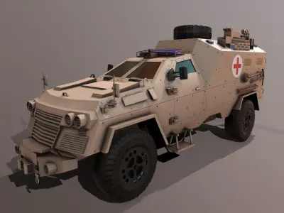 Didgori Medevac Low-poly 3D model