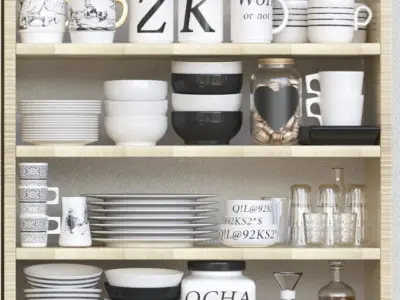 Trifles for the kitchen 3D model