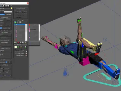 Exercise Animations Small Pack  Low-poly 3D model