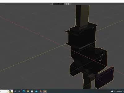 transito computer screen showing light pole 3D model