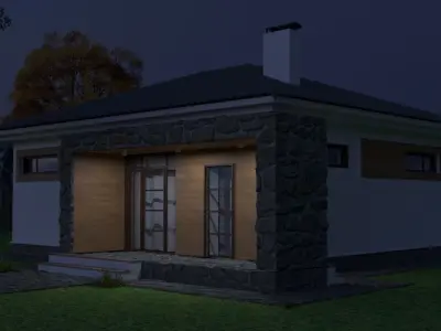 House Free low-poly 3D model purchase