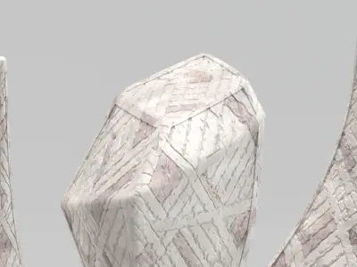 Sculpture 43 Monumental decoration 3D model