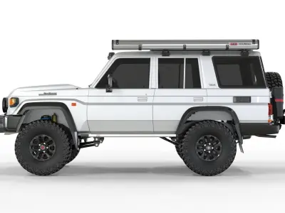 Toyota Land Cruiser LC70 2024  3D model
