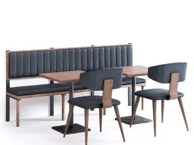 Ready set for cafe 3D Model Collection