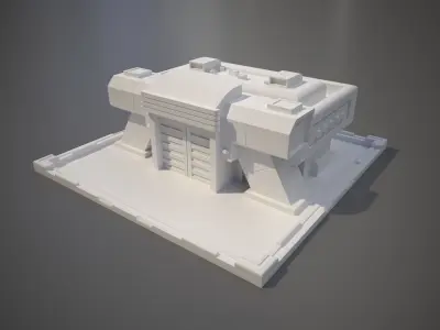 Miniature Infrastructure 3D Model Collection