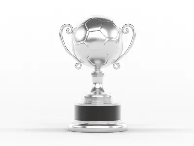 Trophy Cup 3D model 14