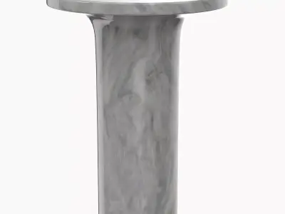 Lunar Astra And Gong Table 3D model