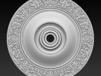 Ceiling Relef 1   3D STL Model 3D print model