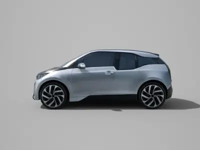 Generic City Car Low-poly 3D model