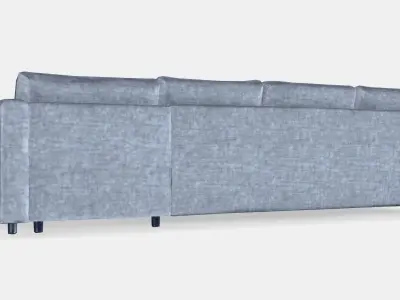 VIMLE 4-seat sofa 4 Low-poly 3D model