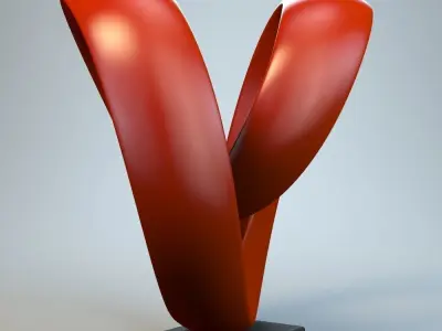 Abstract Figure m038 P 3D print model