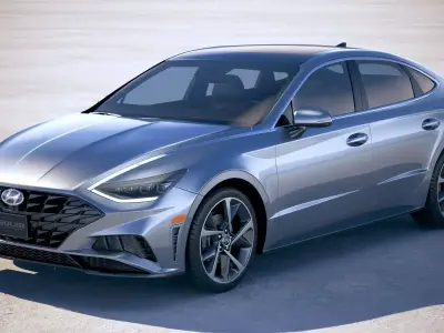 Hyundai Sonata US 2020 3D model