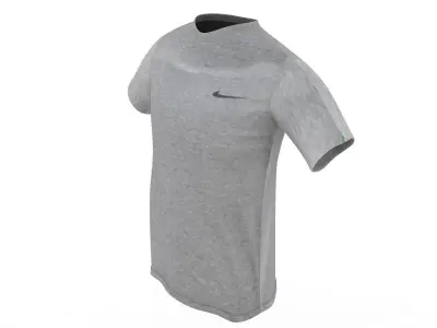 nike T shirt Low-poly 3D model